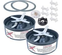 Szwaldaper Remplacement for, pièces de lame mixeur 600 W 900, y compris le joint d'extraction, coussinet antichoc et l'engrenage Couvercle de rechange pour lame de mixeur