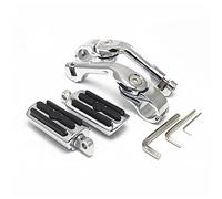 Szwaldaper Repose-Pieds Courts for Moto, 32 mm, 1-1/4 po, for Harley, Softail, Touring, Dyna, Custom Barre de Protection pour Moto