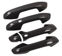 Szwaldaper RHD, for Kia, Ceed 3 Cee'd Cee D SW Proceed 2018-2021 Couvercle de poignée de porte de voiture en fibre de carbone Couvercle de poignée de porte extérieure(BLACK Handle 2 Buttons)