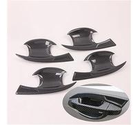 Szwaldaper RHD, for Kia, Ceed 3 Cee'd Cee D SW Proceed 2018-2021 Couvercle de poignée de porte de voiture en fibre de carbone Couvercle de poignée de porte extérieure(BLACK Bowl)