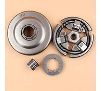 Szwaldaper Roulement de jante pignon cloche tambour d'embrayage d'entraînement chaîne 3 8 pas 7T, for Husqvarna, 55 51 50 EPA, for Rancher, 154 254 pièces tronçonneuse Kit d'embrayage