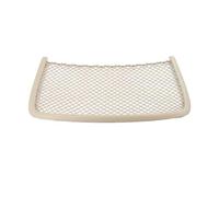 Szwaldaper Sac de rangement arrière for siège de voiture, for Mercedes, for Benz, ML, GL, GLA, CLA W166, W164, W251, filet multifonction avec poche filet poche arrière de siège de voiture(Light Beige)