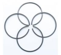 Szwaldaper Segments de Piston, for STIHL, TS4800 TS500 Pièce de tronçonneuse 52 mm x 1,2 mm Pièces de réparation de Moteur OEM 1122 034 3000 Segment de Piston pour tronçonneuse(4 PCS)