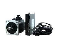 Szwaldaper Servomoteur 2,3 kW 130 st M15015 15 n.m 2143 ozin, for max. 30 n.m 220 V 9,5 A 1500 tr/min + servomoteur T3df RS485 220 V CA for tour CNC moteur de broche à couple élevé(With Brake 15n.m)