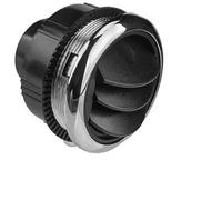 Szwaldaper Sortie de climatisation Couvercle conduit d'aération rond universel, déflecteur grille A/C adapté, for bus, bateau, yacht, pièce voiture Évent de climatisation de voiture(L)