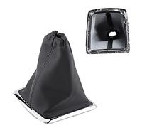 Szwaldaper Soufflet de levier de vitesse 5/6 vitesses, for Ford, Fiesta MK7, Focus MK2 FL NK3 C-max FL B-max S-max, Galaxy MK3, Kuga, Transit(Leather Case)