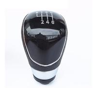 Szwaldaper Soufflet de levier vitesse 5/6 vitesses, for Ford, Fiesta MK7, Focus MK2 FL NK3 C-max B-max S-max, Galaxy MK3, Kuga, Transit(6-Speed Black)