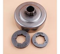Szwaldaper Tambour d'embrayage 404 pas 7T 8T, Kit de jante pignon, for STIHL, 070 070AV MS720, pièces rechange for tronçonneuse à essence Kit d'embrayage