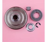 Szwaldaper Tambour d'embrayage P-7 pignon jante rondelle e-clip Kit de roulement à aiguilles, for STIHL, MS180 MS170 018 017 MS 250 230 210 021 023 025 tronçonneuse Kit d'embrayage