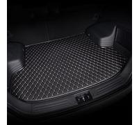 Szwaldaper Tapis de Coffre de Voiture personnalisés, for Chevrolet, Captiva Sonic Sail Spark Blazer Aveo, for Cruze, Epica, for Camaro, Equinox Cavalier Trax Tapis de Coffre(Black Beige)