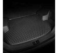 Szwaldaper Tapis de Coffre de Voiture personnalisés, for Hyundai, Santa Fe Ix25 Solaris Ix35 Accent Veloster Sonata, for Elantra, Tucson, for Genesis, Veracruz I30 Tapis de Coffre(All Black)