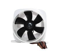 Szwaldaper Ventilateur d'extraction à Barillet Droit 12 V 24 CC for Camping-Car, Yacht, Batterie, Ventilateur for Saifulle Ventilateur Marin(12V 3-inch)