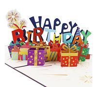 SZXMDKH Cartes de vœux Anniversaire, 3D en trois dimensions Carte de voeux faite main de style unique avec enveloppes Hommes, femmes, mères, amis et amants