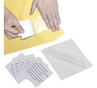 SZXMDKH Kit de réparation de tente - 10 pièces - Ruban de réparation de crevaison transparent imperméable pour auvents, piscines gonflables, tonnelles (7 x 7 cm)