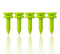 SZXMDKH Lot de 100 petits tees de golf en plastique Vert 25 mm