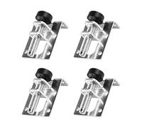 SZXMDKH Lot de 4 pieds de nivellement robustes pour meubles M10 réglables pour tables, étagères, armoires, plans de travail avec écrous de verrouillage
