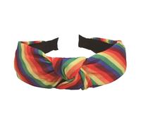 SZYDD Bandeaux arc-en-ciel pour le mois de la fierté des cheveux, accessoires de cheveux colorés, bandes de cheveux à la mode, bandes de cheveux LGBTQ, bandes de cheveux arc-en-ciel, adaptées aux