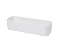 SZYDD Sundries Boîte de rangement en plastique sans perforation Blanc