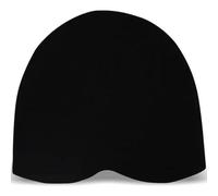 SZYDM Bonnet de Nuit de Protection EMF, Bonnet de crâne Extensible bloquant Les radiations des Micro-Ondes, Bonnet Respirant en Fibre d'argent,Noir,Women