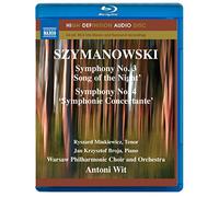 Szymanowski – Symphonies n° 3 et n° 4 – Blu-ray – NAXOS