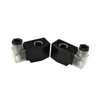 SZZAVCOIW Bobine d'électrovanne étanche normalement fermée IP65, 1 pièce, avec indicateur LED DN10-32 240VAC 220VAC 24VAC 24VDC 12VDC(12VDC)