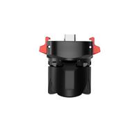 SZZCNOX Adaptateur de charge compatible avec Insta360 Luna Ultra | Base de charge à dégagement rapide avec support magnétique en alliage d'aluminium de type C, léger et portable