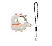 SZZCNOX Coque en silicone compatible avec Insta360 GO Ultra Action Camera Housse de protection antichoc avec cordon anti-perte pour appareil photo Insta360 GO Ultra