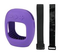 SZZCNOX Coque en silicone pour haut-parleur Bluetooth portable JBL Clip4/Clip5, housse de protection pour haut-parleur Bluetooth portable JBL Clip4/Clip5, accessoires avec sangles renforcées (violet)
