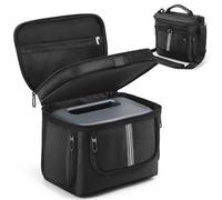 SZZCNOX Étui de transport de voyage compatible avec station d'alimentation portable BLUETTI AC2A, sac de rangement étanche avec plusieurs poches et bandoulière pour câble de charge BLUETTI AC2A et