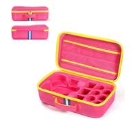 SZZCNOX Étui de transport en EVA compatible avec Little Tikes Story Dream Machine Books, étui de rangement portable pour jouets de narration Little Tikes, sac de voyage avec poignée, rose, Large Size,