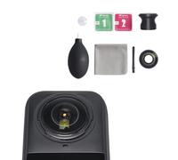 SZZCNOX Kit complet de lentilles de rechange pour caméra d'action Insta360 X5, lentille de protection en verre optique pour Insta360 X5, avec outils de démontage et kit d'outils de nettoyage (1