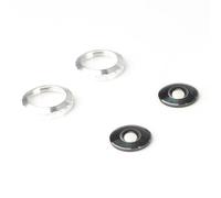SZZCNOX Lot de 2 lentilles de rechange pour caméra d'action Insta360 X4 Air - Kit complet de réparation pour caméra de sport - Pièces de réparation avec anneau de montage