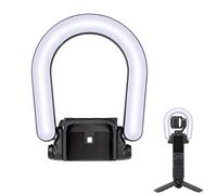 SZZCNOX Lumière LED pour DJI Osmo Pocket 4/3 Accessoires, Gimbal Selfie Vlog Video Auxiliary Ring Fill Lighting pour DJI Osmo Pocket 4/3 Creator Combo, 4 températures de couleur et luminosité