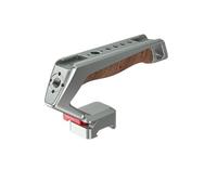 SZZCNOX NATO Poignée supérieure à dégagement rapide pour cage d'appareil photo reflex numérique, support de griffe intégré et trous filetés de 6,35 mm à 20 et 9,5 mm à 16 trous, design ergonomique