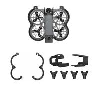 SZZCNOX Neo 2 Protection d'hélice + Protège-pare-chocs + Supports d'extension de hauteur pour DJI Neo 2 Drone Accessoires, 3 en 1 Anti-collision Protection Complète Gardes pour DJI NEO2 (Noir)