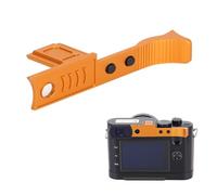 SZZCNOX Poignée de pouce en métal pour Leica Q3 Q2, repose-pouce vers le haut avec capuchon de protection pour appareil photo Leica Q3/Q2, meilleur équilibre et prise en main sûre confortable (doré)