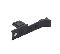 SZZCNOX Poignée de pouce en métal pour Leica Q3 Q2, repose-pouce vers le haut avec capuchon de protection pour appareil photo Leica Q3/Q2, meilleur équilibre et prise en main sûre confortable (noir)