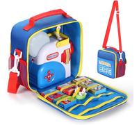 SZZCNOX Sac de transport avec poignée pour Little Tikes Story Dream Machine Livres Starter Set Sac de rangement Accessoires pour Little Tikes Storybook Audio Play Collection Bag, bleu, 8.6x8.2x5.5in,