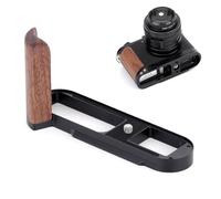 SZZCNOX Support en forme de L en bois massif pour appareil photo numérique Leica Q2, plaque de base à dégagement rapide intégrée pour Arca, ne bloque pas la batterie et le compartiment de la carte
