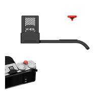 SZZCNOX X-E5 Poignée de pouce en métal pour appareil photo Fuji Fujifilm XE5, repose-pouce vers le haut avec couvercle de bouton d'obturateur pour FUJIFILM FUJI X-E5 XE5 Accessoires (noir)