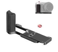 SZZCNOX X-M5 Poignée en forme de L pour FUJIFILM X-M5, plaque de dégagement rapide intégrée pour Arca, poignée en bois en alliage d'aluminium avec bouton d'obturation pour accessoires d'appareil photo