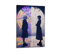 Szzmyo Affiche de la série TV Mercredi Peinture décorative Moderne Esthétique Toile Affiche Art pour Chambre Art pour Salon Décoration 40 x 60 cm Style Cadre