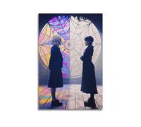 Szzmyo Affiche de la série TV Mercredi Peinture décorative Moderne Esthétique Toile Poster Art pour Chambre Salon Décoration Poster 60x90 cm Style Sans Cadre