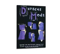 szzmyo Depeche Mode Songs of Faith And Devotion Poster décoratif moderne et esthétique sur toile pour chambre à coucher, salon - 30 x 45 cm - Style cadre