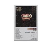 szzmyo Hozier Poster d'album Unreal Unearth - Impression sur toile moderne et esthétique - Pour chambre à coucher, salon - 30 x 45 cm - Sans cadre