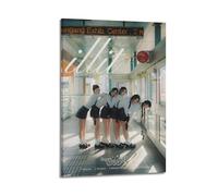 Szzmyo ILLIT Poster Super Real Me 1st EP - Impression sur toile moderne et esthétique - Pour chambre à coucher, salon - 20 x 30 cm - Style cadre