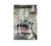 Szzmyo ILLIT Poster Super Real Me 1st EP - Impression sur toile moderne et esthétique - Pour chambre à coucher, salon - 40 x 60 cm - Sans cadre