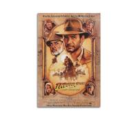 Szzmyo Indiana Jones et La Dernière Croisade, Poster sur toile moderne, esthétique - Pour chambre à coucher, salon - 40 x 60 cm - Sans cadre