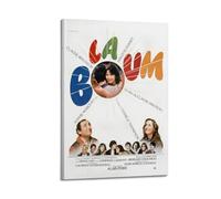 Szzmyo La Boum Poster du film décoratif sur toile moderne et esthétique pour chambre à coucher, salon - 40 x 60 cm - Style cadre