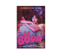 Szzmyo La Boum Poster du film La Boum - Impression sur toile moderne et esthétique - Pour chambre à coucher, salon - 60 x 90 cm - Sans cadre